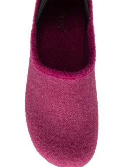 Textile Flat Slippers*Lotus Hot