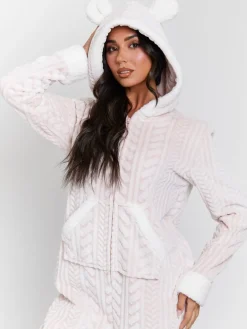 Cable Hooded All-In-One*Loungeable Online