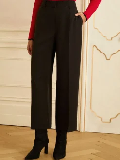 Wide Leg Crop Trousers*Love & Roses Clearance