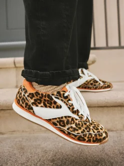 Luipaard - Forever Comfort Panel Detail Lace-Up Trainers*Next Best