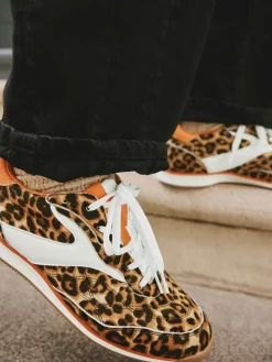 Luipaard - Forever Comfort Panel Detail Lace-Up Trainers*Next Best