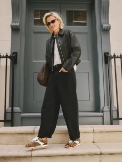 Luipaard - Forever Comfort Panel Detail Lace-Up Trainers*Next Best