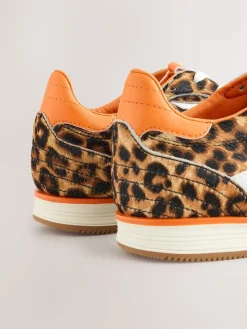 Luipaard - Forever Comfort Panel Detail Lace-Up Trainers*Next Best