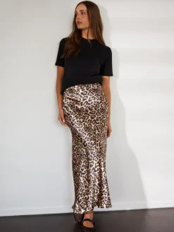 - - Maxi satijnen rok*Threadbare Discount