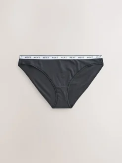 Luipaardprint - 4 Katoenen slipjes met logotailleband*Next Sale