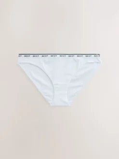 Luipaardprint - 4 Katoenen slipjes met logotailleband*Next Sale