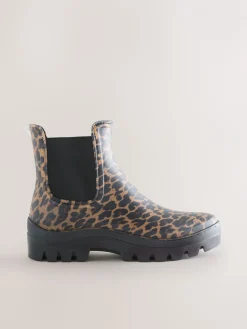 - Faux Fur Lined Chelsea Ankle Wellies*Next New