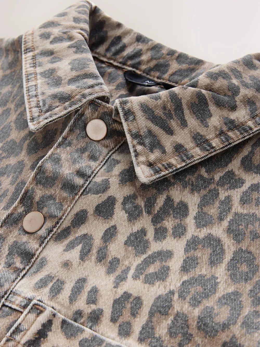 - Mini Long Sleeve Utility Denim Dress*Next