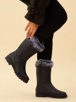 LD Norway Faux Fur Lined Wellingtons*Lunar Outlet