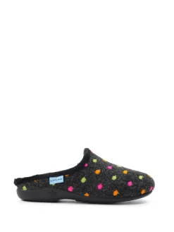 Peanut Polka Dot Mule Slippers*Lunar Discount