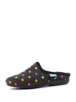 Peanut Polka Dot Mule Slippers*Lunar Discount