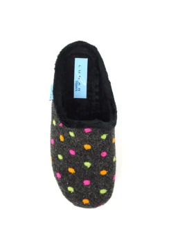 Peanut Polka Dot Mule Slippers*Lunar Discount