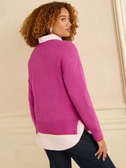 - warme gebreide trui*Love & Roses Best