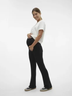 Maternity Jersey Flared Leggings*Mamalicious Discount