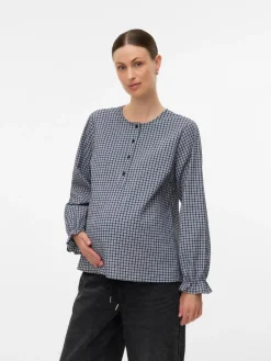 Nursing Check Top*Mamalicious Sale