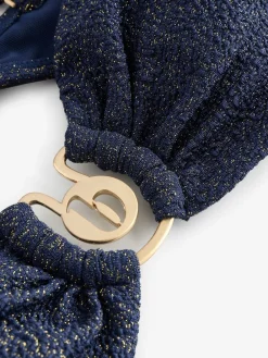 - glinsterende bandeau bikinitop met textuur*B by Ted Baker Hot