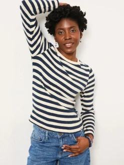 - FatFace Stripe Long Sleeve Top*Fat Face Outlet