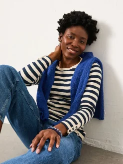 - FatFace Stripe Long Sleeve Top*Fat Face Outlet