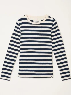 - FatFace Stripe Long Sleeve Top*Fat Face Outlet