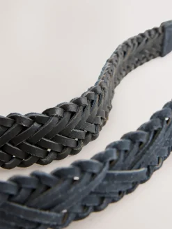 - Hand Plaited Leather Belt*Next Outlet