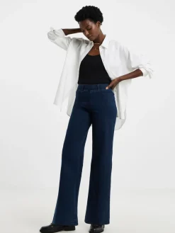 Marineblauw - Wide Leg Jeggings*JD Williams Online