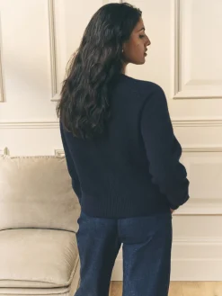 - Cable Knit Cardigan*Laura Ashley Hot