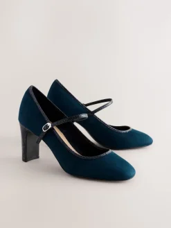 - Mary Jane-pumps met ronde neus en blokhak*Next Hot
