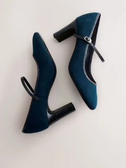 - Mary Jane-pumps met ronde neus en blokhak*Next Hot