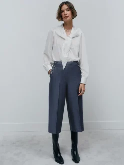 Marineblauw - Military Culottes*Next Discount