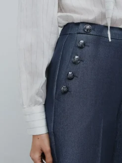 Marineblauw - Military Culottes*Next Discount