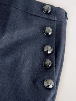 Marineblauw - Military Culottes*Next Discount