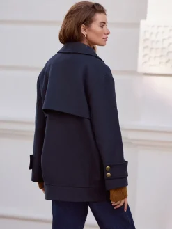 Marineblauw - N. Premium militaire Jassen*Next Best