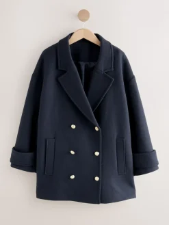 Marineblauw - N. Premium militaire Jassen*Next Best