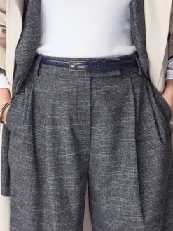 - N. Premium skinny Made In Italy leren riem*Next Clearance