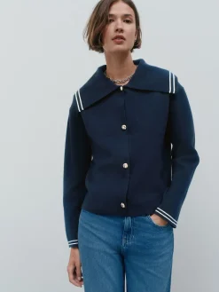 - Sailor Collar Cardigan*Next