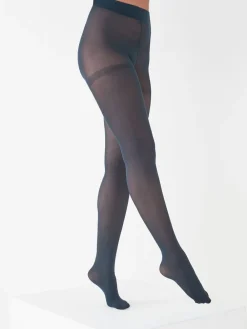 Marineblauw - Set van drie 40 denier ondoorschijnende panty's*Next Sale