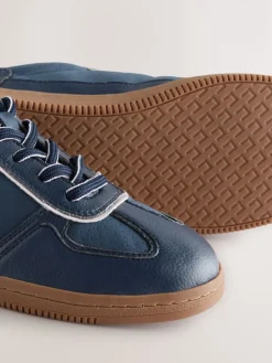 Marineblauw - Sneaker met veters*Next Online