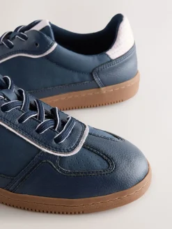 Marineblauw - Sneaker met veters*Next Online