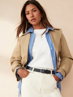 Marineblauw - Standaard leren riem*Next Clearance