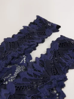 Marineblauw - Ultimate Comfort kanten slip verpakking van 2*Next Best