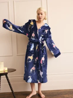 Marineblauw - Whippet-badjas*Next Online