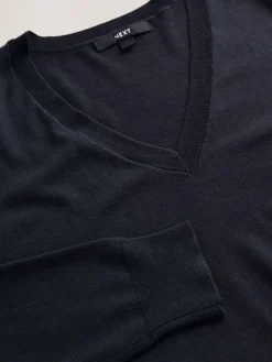 - Zachte V-hals Katoen Rijke Trui*Next Clearance