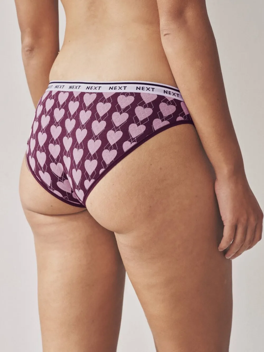 - 4 Katoenen slipjes met logotailleband*Next Best