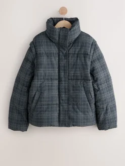 - Korte Gevoerde jas met afneembare mouwen*Next Discount