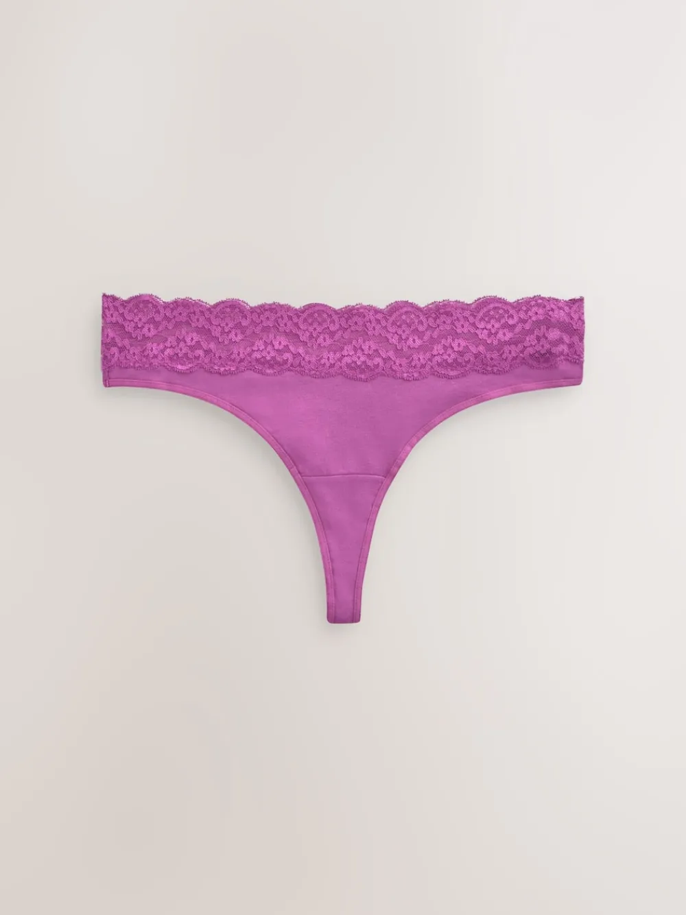 Marineblauw met paisleymotief - Katoenen kanten slipjes 4 stuks*Next Outlet