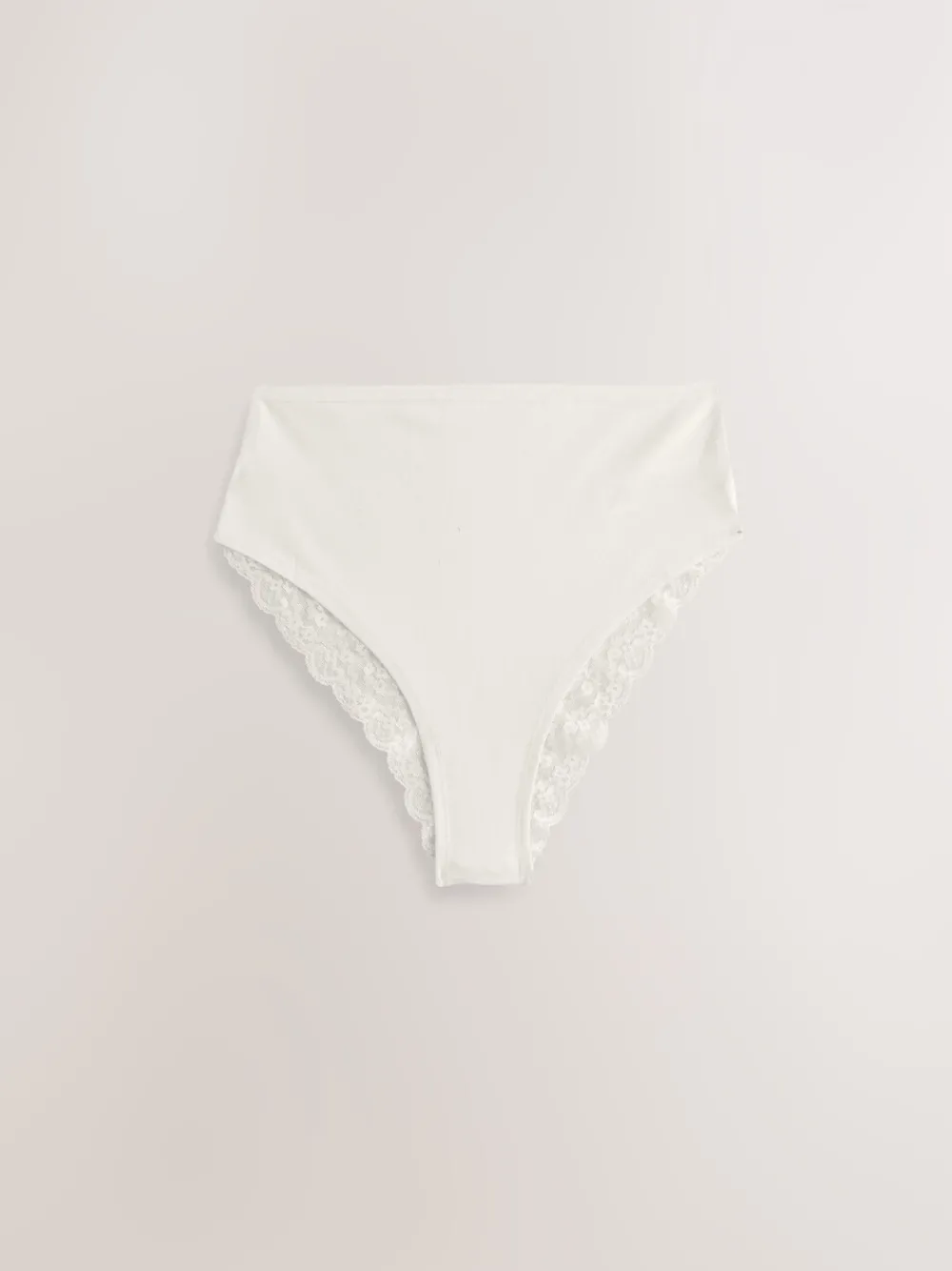 Marineblauw met paisleymotief - Katoenen kanten slipjes 4 stuks*Next Sale