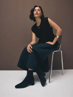 - Motionflex Sokkenlaarzen met Blokhak*Next Hot