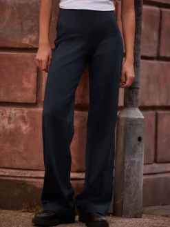 - Smoothing Ponte Jersey Broek met Wijde Pijpen*Next New