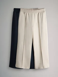 - 2 Pack Pintuck Wide Leg Joggers*The Set Best