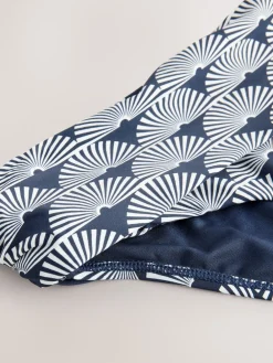 Marineblauw/witte waaier - Bikinibroekjes*Next Clearance